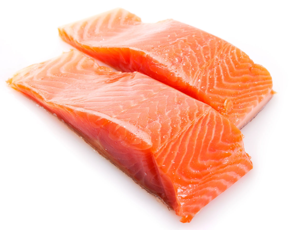 Porciones de Salmón